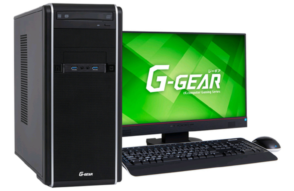 値下げ ゲーミングPC G-GEAR mini GTX1070/i7-7700