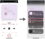 iPhoneで再生中の楽曲をHomePodで聴く方法