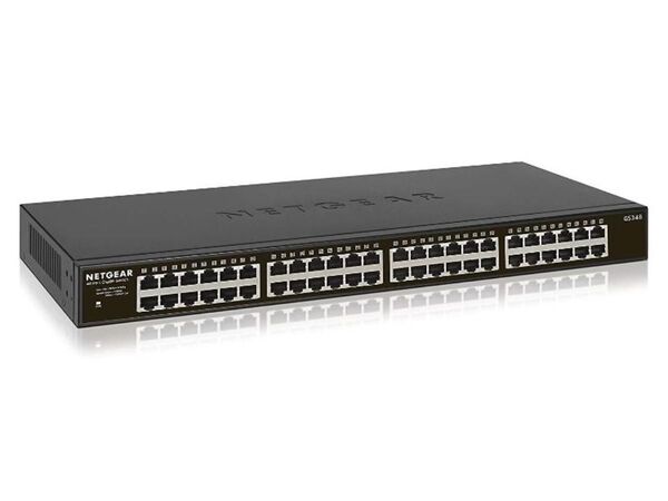 ネットギア NETGEAR スイッチングハブ 48ポート ギガビット SFPx2 金属