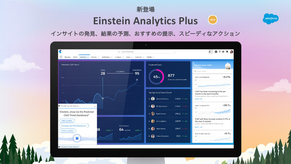 セールスフォースが「Einstein Analytics Plus」を提供開始