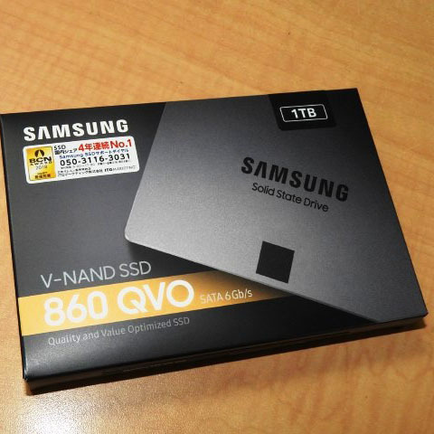 ASCII.jp：QLC NAND採用のSSD「860 QVO」発売、安価で大容量