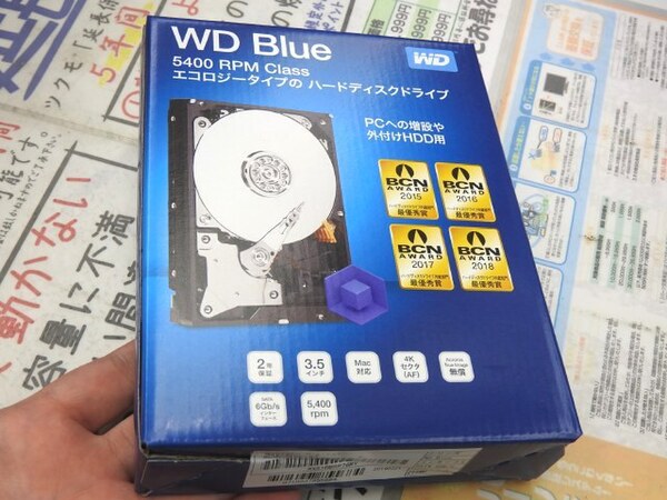 【新品未開封】WD60EZAZ-RT 【HDD6TB】HDD