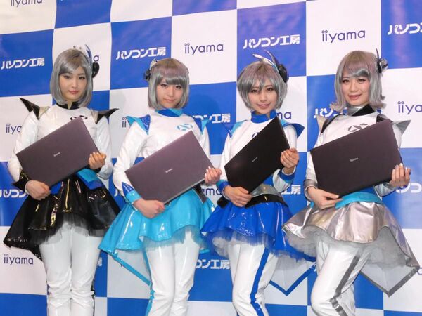 ASCII.jp：仮面女子とユニットコムのコラボユニット「無限女子 Forward