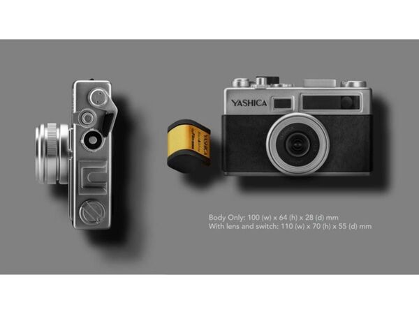 6種類のフィルムを入れ替えて撮影できる「YASHICA Y35 with digiFilm6本セット」