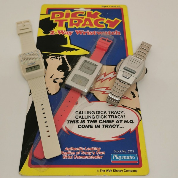 TALKING WATCH、Dick Tracy 2-Way Wristwatch、SBJS001……レトロフューチャーな腕時計はいつの時代も飽きなくて楽しい 