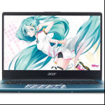 ASCII.jp：「初音ミク」ノートPCはカフェでも映える？女性編集者が実際 