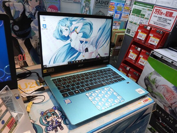 Ascii Jp 初音ミクデザインのノートpcがacerとdellから同時デビュー