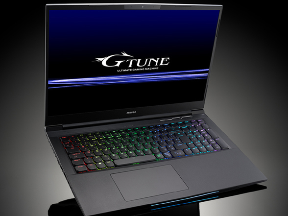 G-TuneゲーミングノートパソコンにCore i7-9750HとGeForce RTX 2060を 