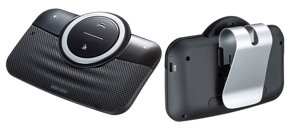 Ascii Jp ノイズキャンセリングマイクと高音質スピーカー搭載する車載用ハンズフリーキット