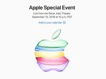 Apple、日本時間9月11日にスペシャルイベントを開催