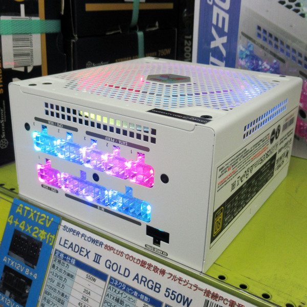 ASCII.jp：ド派手に光るSUPER FLOWERの電源をTSUKUMO eX.で先行展示