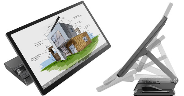 Ascii Jp レノボ ペン入力に対応したクリエイター向け一体型デスクトップパソコン Yoga 40 を発表