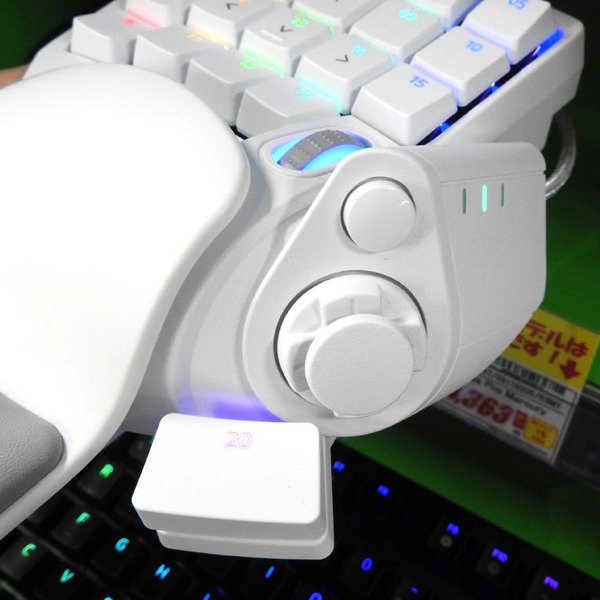 Ascii Jp Razerの人気左手用キーボードに新作 日本先行販売のホワイトもあり
