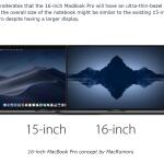 16インチMacBook Pro、発売は年内に変更？