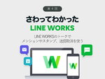 LINE WORKSのトークでメンションやスタンプ、送信取消を使う