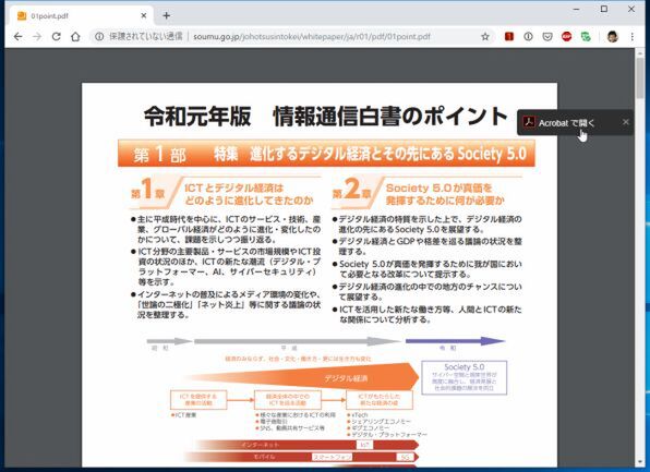 Ascii Jp ネット上のpdfファイルをacrobat Dcで開くようにする