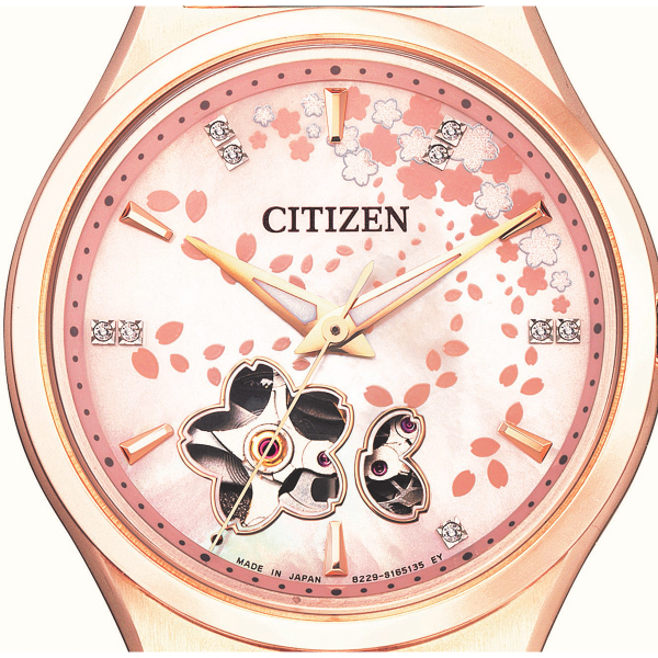 CITIZEN PC1004-63W SAKURA限定モデル ASCII.jp：シチズンコレクションから「零れ桜」をテーマにした女性向け