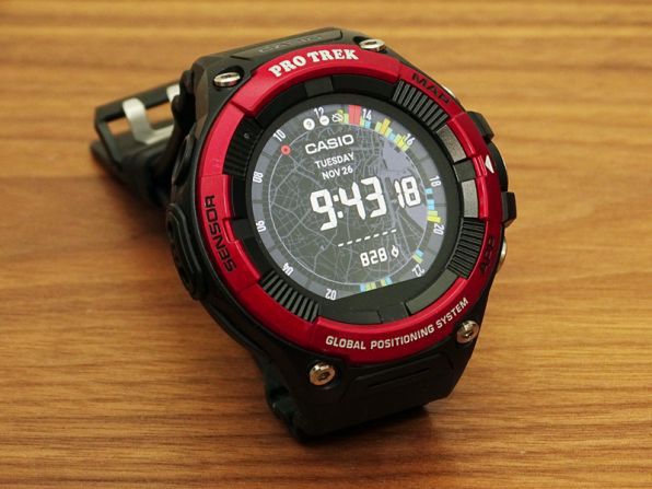CASIO PRO TREK Smart WSD-F21HR-RD - 腕時計(デジタル)