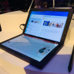 CES 2020たためる有機EL搭載「ThinkPad X1 Fold」に触った