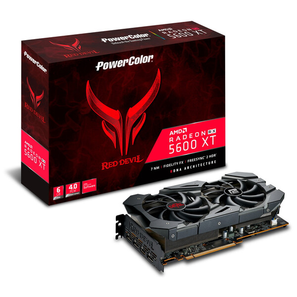ASCII.jp：PowerColorからRadeon RX 5600 XTが発売 スイッチでモードを