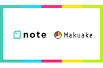 クラウドファンディング「Makuake」が「note」と連携