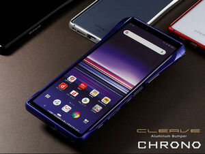 Xperia 1の液晶画面と背面カメラをしっかり保護するアルミバンパー