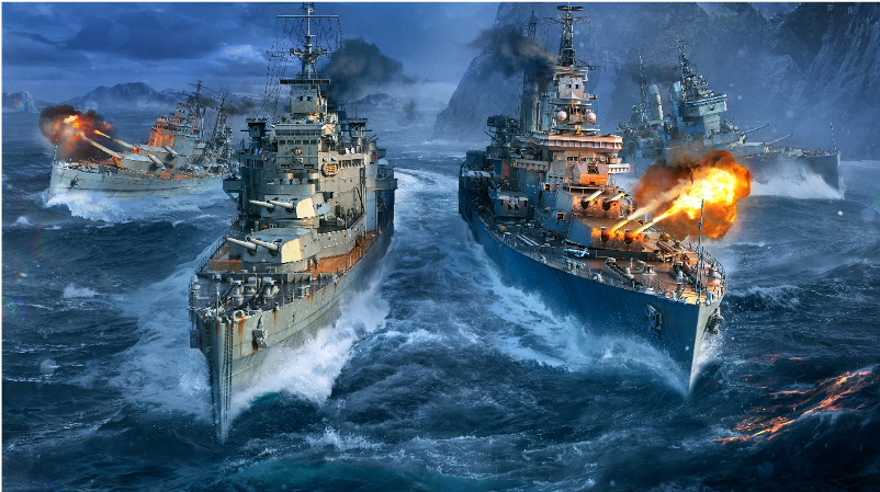World Of Warships にイギリス重巡洋艦6隻が技術ツリーに登場 週刊アスキー