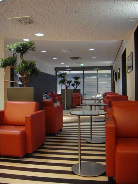 快適なラウンジ