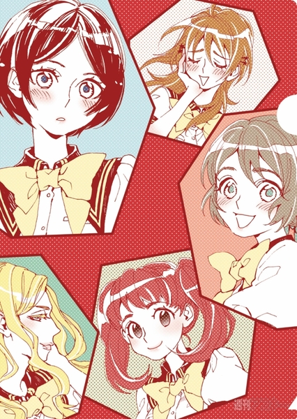 ハニカムクリアファイル