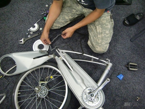 何をつくっているのかな？（1）：フレームをいじっている