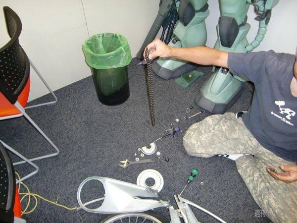 何をつくっているのかな？（1）：チェーン切れた