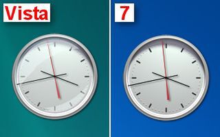 時計盤面ビスタと7の違い