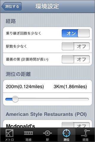3キロ先まで歩けないよ！　という人は歩ける距離に