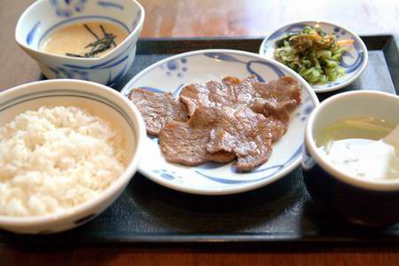 【アキバ食い倒れ部】牛たん麦とろ ねぎし
