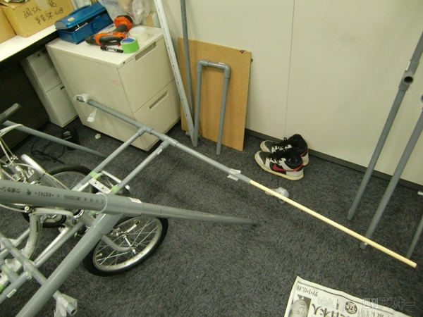 何をつくっているのかな？（3）：バンパーに棒