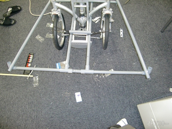 何をつくっているのかな？（3）：固定後のフロント