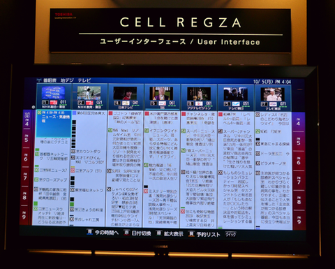 東芝CELL REGZA
