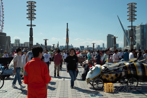 パドック風景その1