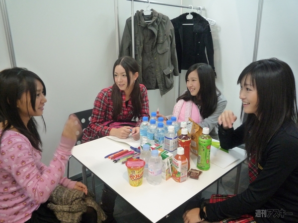 週刊デジタリアン公開録音　アイドル控え室