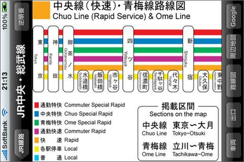 通勤・通学に使っていないと、意外に分かりにくい路線です