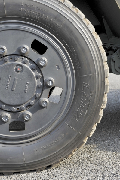 タイヤも自衛隊仕様