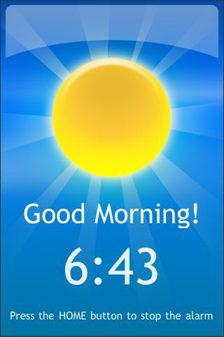 まさに”グッド”モーニングですな