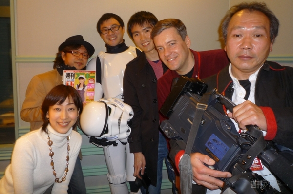 ダニー・チューとブラジルテレビクルー