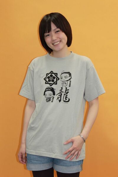 『ちみキャラ龍馬伝』龍馬＆お龍Ｔシャツ