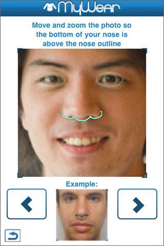 この通り、正面の顔写真のほうがやりやすい