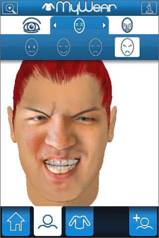 こういう目つきなんです