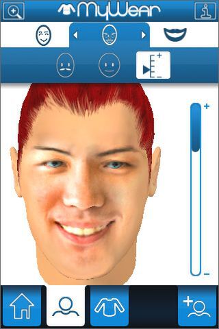 しかめっ面でやると眩し顔に！