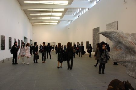 構内のギャラリー