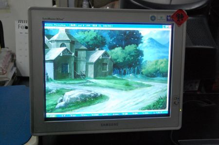 ほぼ完成の背景