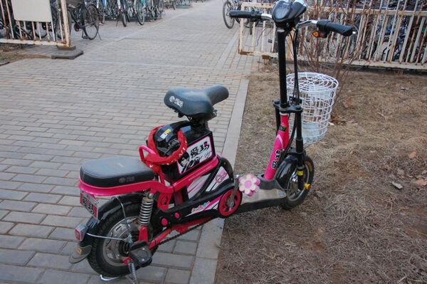 痛バイクを発見